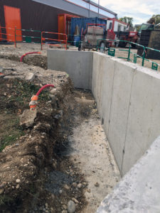 Construction en béton armé en Isère