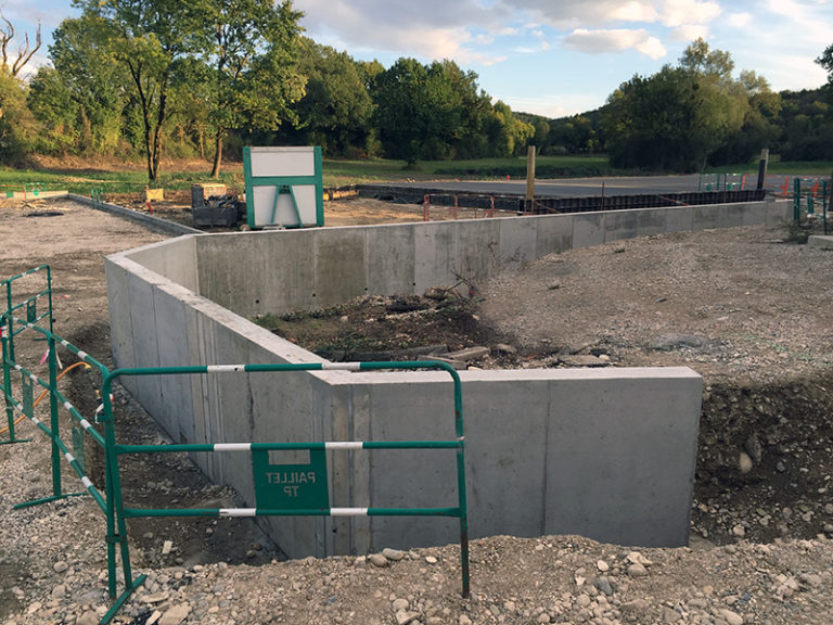 Mur De Soutènement En Béton Armé maconnerie-nombret.fr